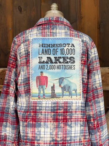 Paul & Babe Art Flannel